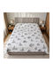 Kotonia Home Pătură Dublă cu Umplere Microfibra 200x230cm Istanbul Landscape Design 150 GSM