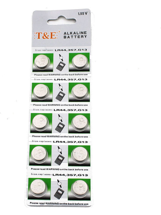Baterii Alcaline Pentru Ceasuri LR57 1.55V 10 Bucăți