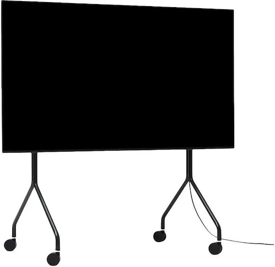 TV-Halterung mit Rollen Pedestal Moon Rollin' Regulär 40″-60″ Anthrazit