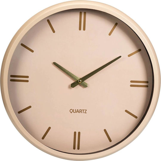 Excellent Houseware Wall Clock Pink Ø38cm