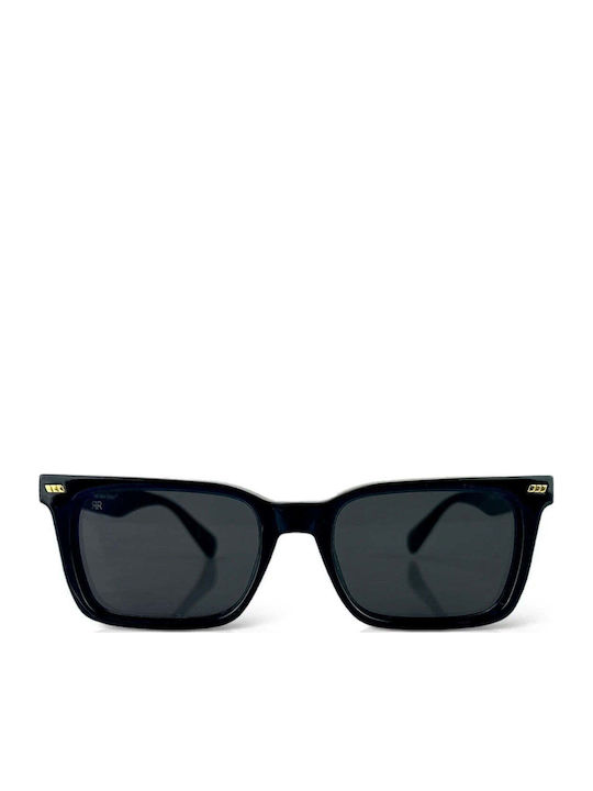 Red Raven Nomad Unisex Γυαλιά Ηλίου με Μαύρο Σκελετό και Μαύρο Φακό rd-000011-BLACK-