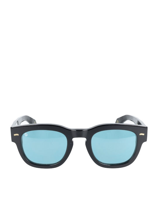 Kyme Men's Sunglasses with Black Frame and Black Polarized Lens
