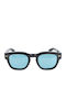 Kyme Men's Sunglasses with Black Frame and Black Polarized Lens