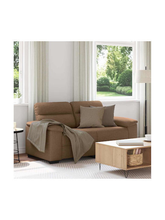 Zweisitzer Sofa Braun 160x81x84cm