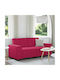 Doppelsitzer Sofa Samt Rotes 180x78x84cm