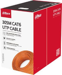 Dahua U/UTP Кат.6 (Gigabit) Мрежови Кабел Ethernet 305m Оранжев