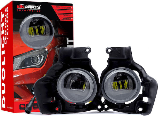 Einparts Drl Duolight Dl42 Car Lights Anti-fog Function