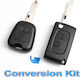 Κέλυφος Αναδιπλούμενου Κλειδιού Peugeot 106 206 306 Boxer Expert Partner 2 Κουμπιά