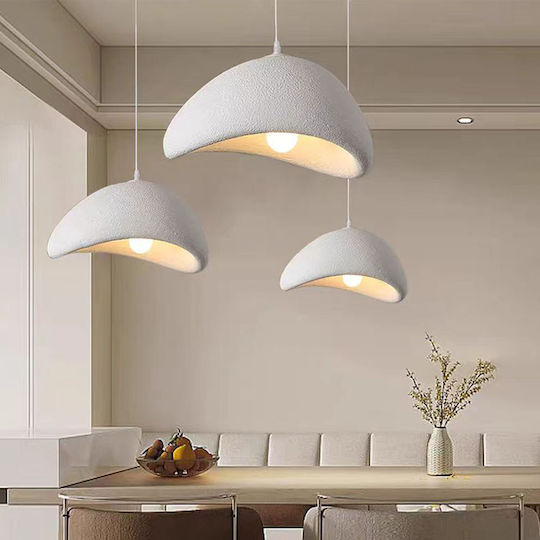 Agora Lighting Κρεμαστό Φωτιστικό Λευκό 40εκ. Agora Lighting Κρεμαστό Φωτιστικό Λευκό 40εκ.