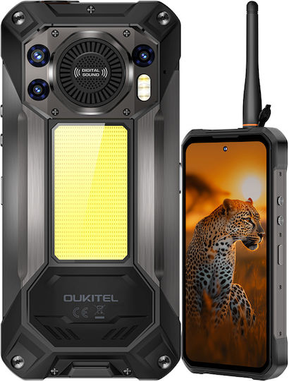 Oukitel WP61 Plus 5G Dual SIM (12/512GB) Rugged Smartphone Black