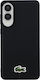 Samsung Lacoste Back Cover Μαύρο (Galaxy S25 Edge)