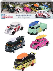 Σετ Δώρου 5 Μαχαίρια Αυτοκινήτου Volkswagen Originals 1:64 Majorette