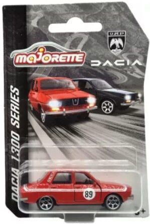 Model Mașină Dacia 1300 Rally Roșu Scara 1:64 Majorette