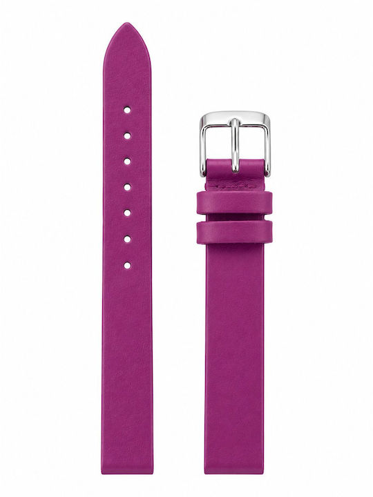 Tzevelion Leather Strap Purple 12mm