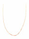 PS Silver Silver Gold Plated Neck Chain Length 70cm