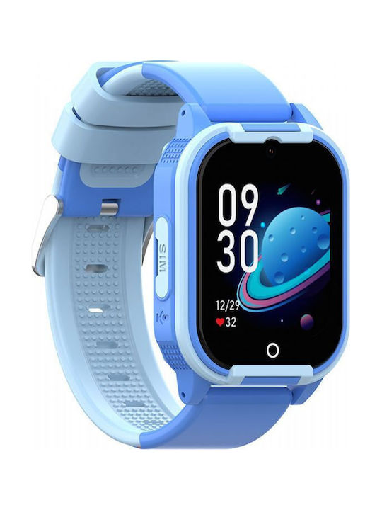 Kids' Smartwatch 4G with GPS and Camera Blue