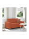 Doppelsitzer Sofa Rotes Orangen 160x77x82cm
