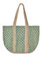 Ble Resort Collection Ble Resort Collection Strandtasche Wasserdichte Korbweide Grün