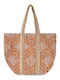 Ble Resort Collection Wicker Orange Beach Bag