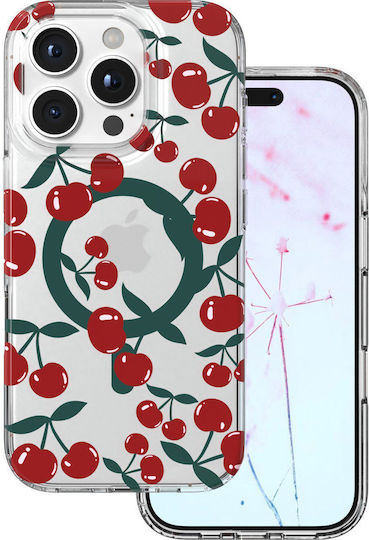 Cherry Back Cover Διάφανο (iPhone 16 Pro)