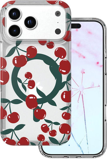 Cherry Back Cover Διάφανο (iPhone 17 Pro Max)