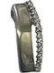Charm with Stones in Silver with Zircon