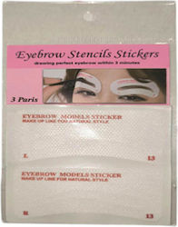 Eyebrow Stencil Stickers Eyebrow Stencil Stickers