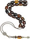 Roloi Komboloi Worry Beads with 23 Beads Made of Mastic Length 38cm Multicolour