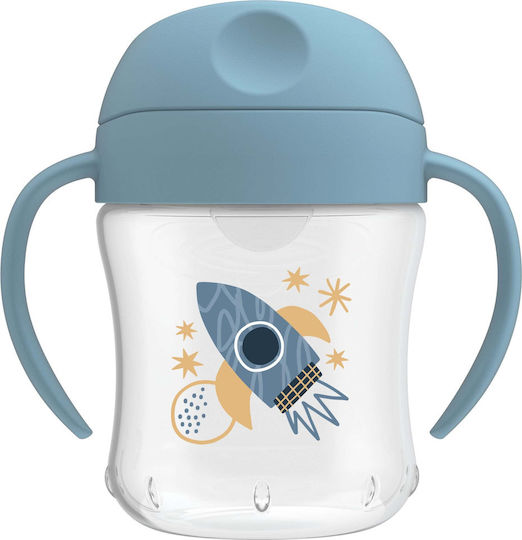 Dr. Brown's Toddler Plastic Cup Blue 180ml for 6m+