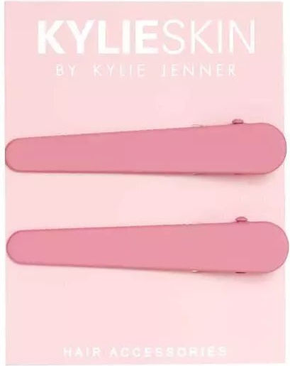 Kardashian Beauty Σετ Κλιπς για Μαλλιά Ροζ 4τμχ