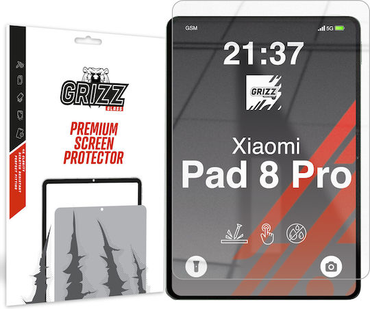 GrizzGlass Tempered Glass (Xiaomi Pad 8 / Pad 8 Pro)