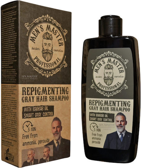 Men’s Master Χρωμοσαμπουάν Repigmenting Gray Hair Shampoo 260ml