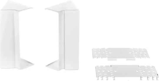 Simon Connect Reglabil Interior Cat Cabloplus 185x55mm Alb Pur Tka1855507/9