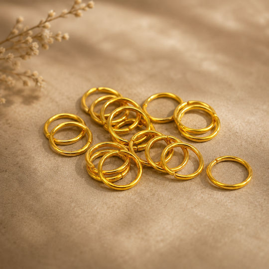 Accesorii Metalice Linkuri Aurii Opțiune Mărime 7mm