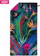 Kentia Microfiber Body Towel Black 160x80cm