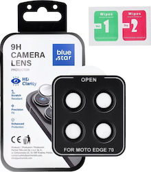 Blue Star Протектор За Камера Закалено Стъкло Черен За Motorola Edge 70