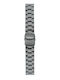 Tayroc Μεταλλικό Μπρασελέ Ασημί 22mm