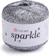 Yarnart Metallic Knitting Yarn Sparkle 1303 Sil...