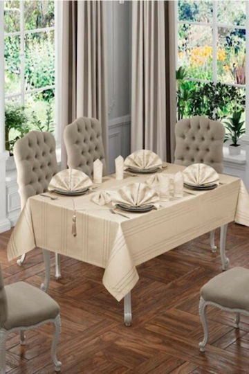SteweHome SteweHome Tischdecken Set Braun 160x220cm