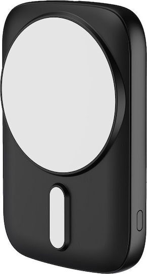 Blue Star DG-P8 MagSafe Baterie Externă 5000mAh 20W cu Port USB-C Negru