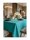 SteweHome Turquoise Tablecloth 170x220cm