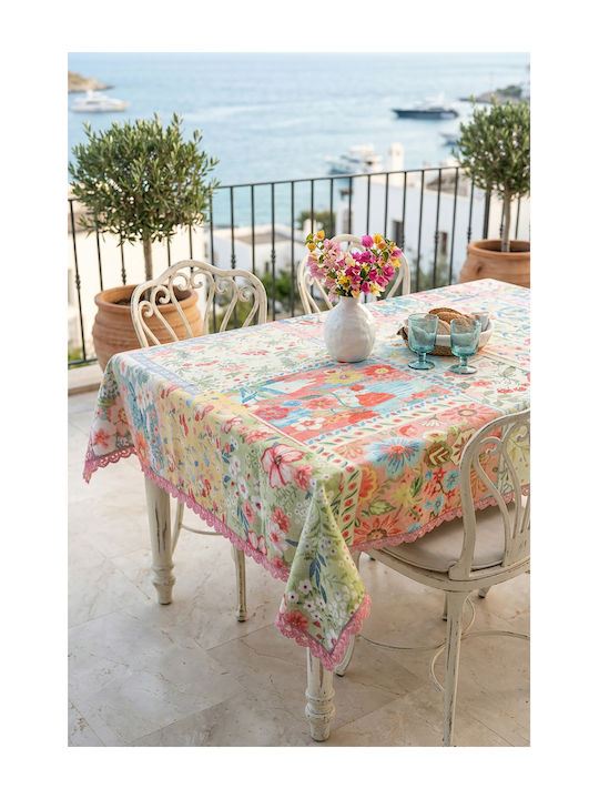 SteweHome Τραπεζομάντηλο Ροζ 140x220εκ.