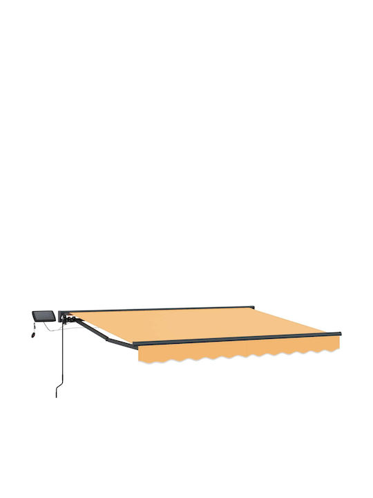 vidaXL Terrasse Zelt mit LEDs Beiges 3x2.5m