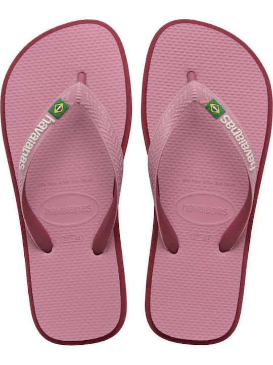 Havaianas Brasil Men's Flip Flops Pink