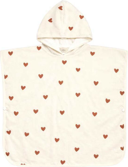 Παιδικό Poncho Tiny Hearts Mrs Ertha 1607-th