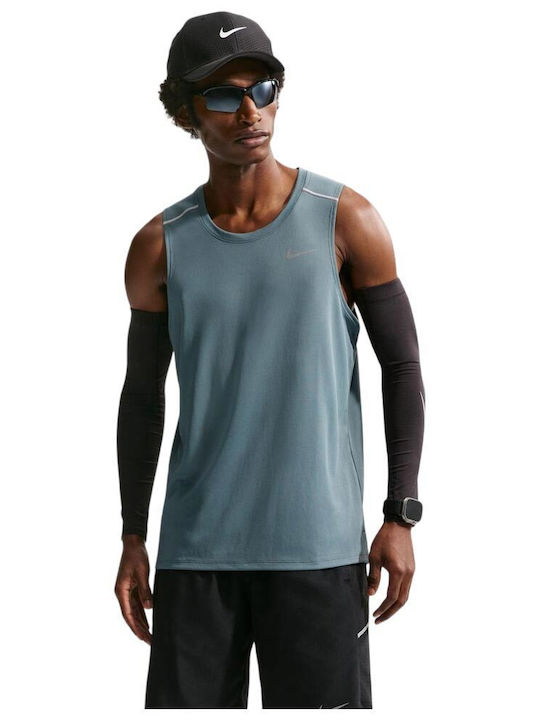 Nike Dri-fit Dri-Fit Αθλητική Μπλούζα Μπλε