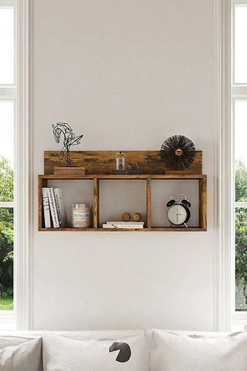Brown Bookcase 98x17x45cm