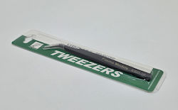 Curved Stainless Steel Tweezers 120mm