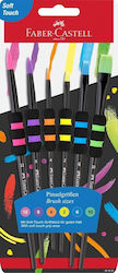 Faber Castell Soft Touch 6 Pensule de Pictură 481622 4005404816222