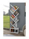 White Bookcase 40x21x140cm
